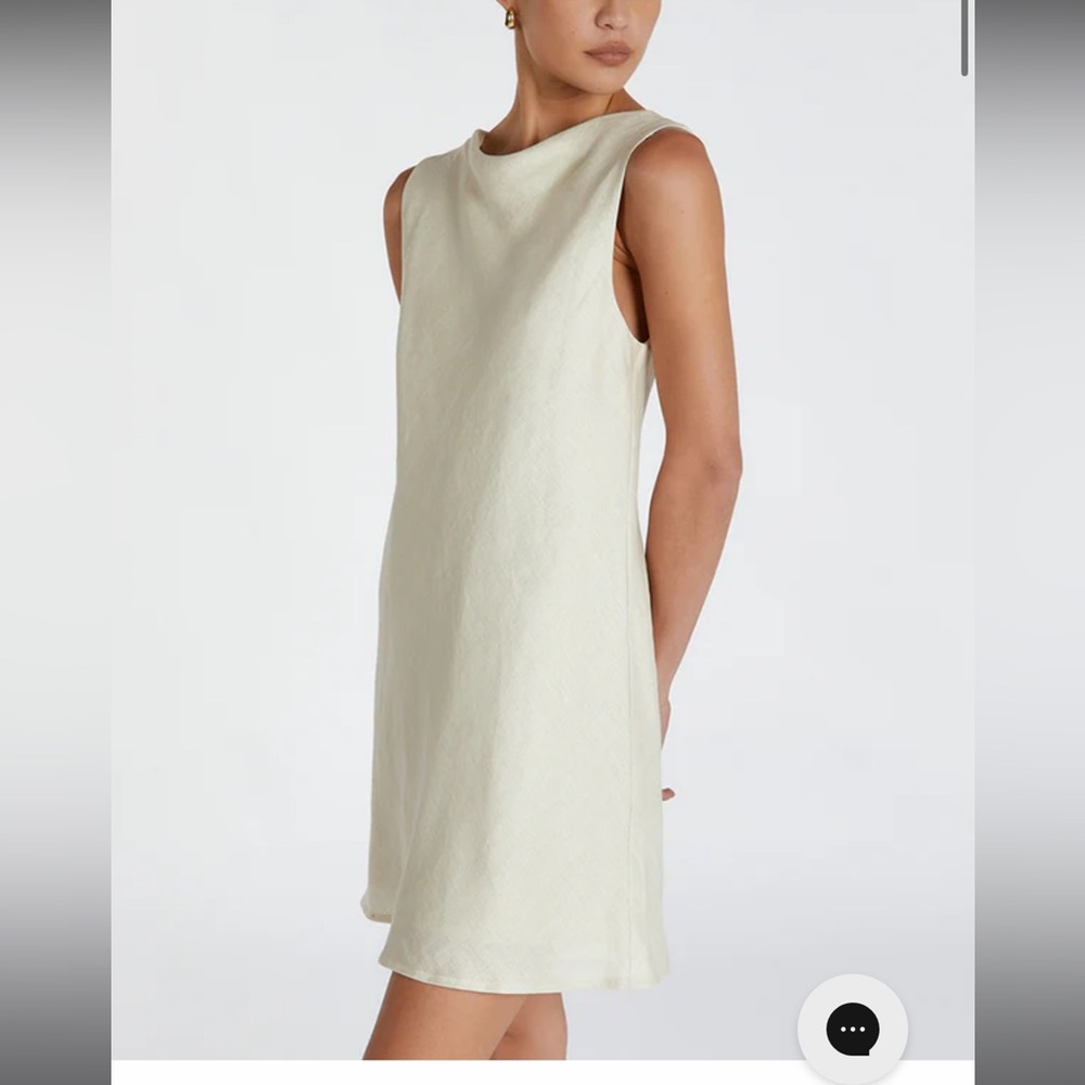 DISSH Cream Mini Dress